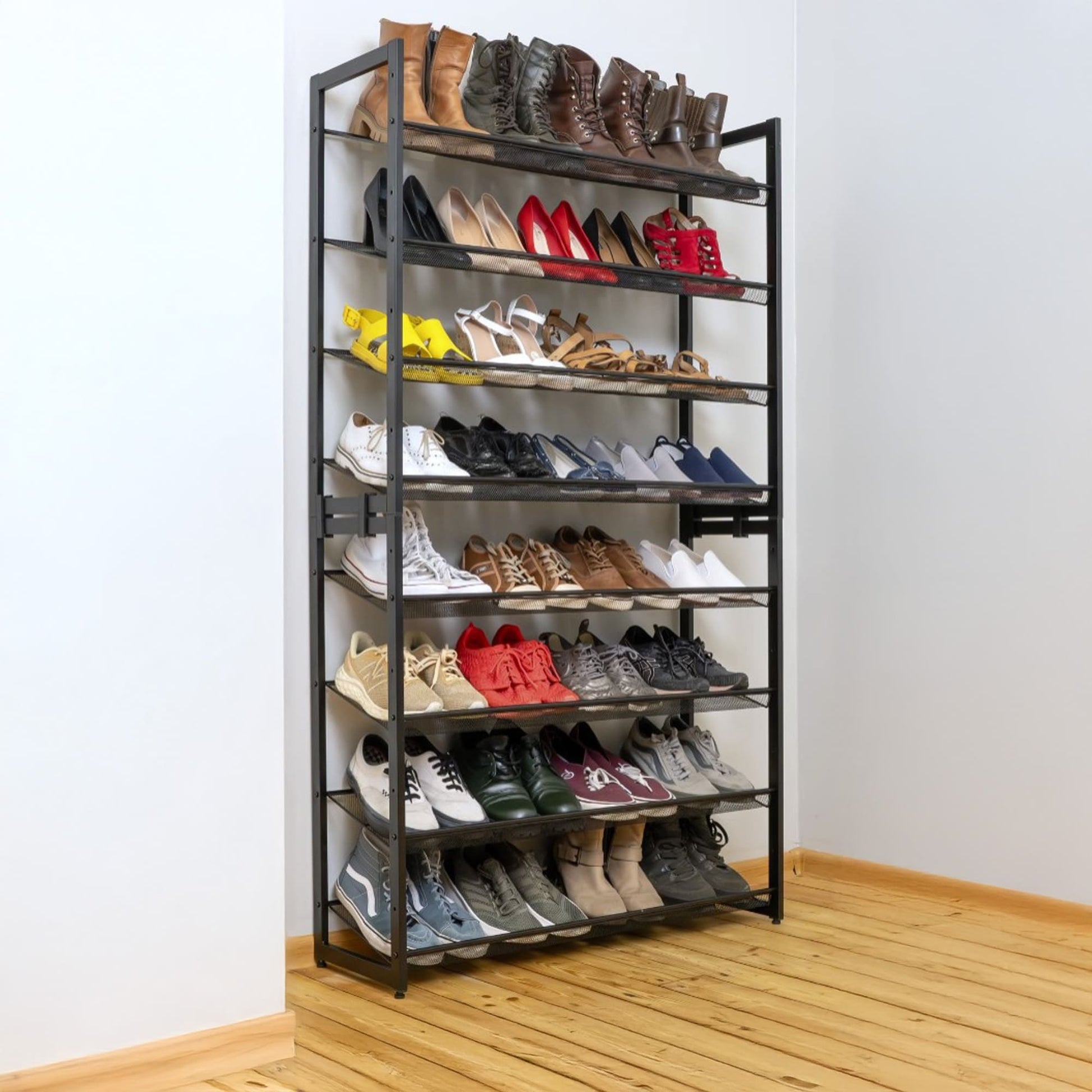 Meuble Shaussure, Meuble à Chaussures, Etagere a chaussure, Étagère à chaussures, 8niveaux, Tatkraft Giza, 1