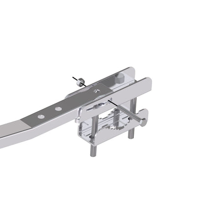  Etendoir a Linge Exterieur, supports de balcon, Sechoir a linge, blocage en 3 positions, charge max.15kg, Colombo BALCON , 5