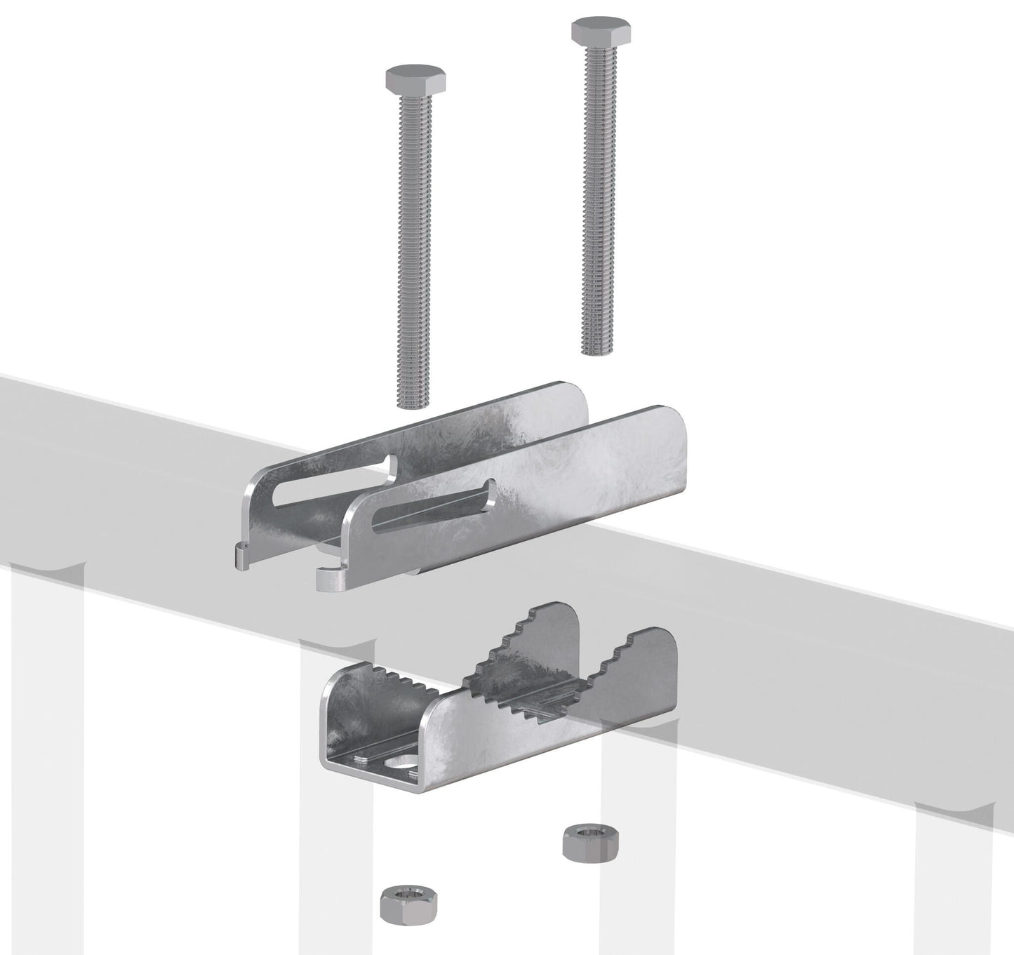  Etendoir a Linge Exterieur, supports de balcon, Sechoir a linge, blocage en 3 positions, charge max.15kg, Colombo BALCON , 4