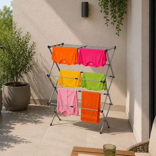 Séchoir à Linge Accordeon, Étendoir à Linge Extensible Pliable, Petit Étendoir à Linge,  art moon Gobi, Étendoir à Linge achetez, 2