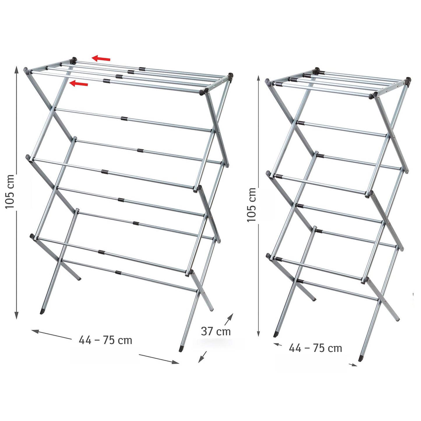 Séchoir à Linge Accordeon, Étendoir à Linge Extensible Pliable, Petit Étendoir à Linge,  art moon Gobi, Étendoir à Linge achetez, 5