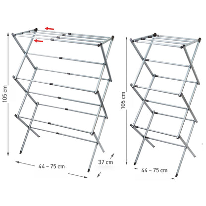 Séchoir à Linge Accordeon, Étendoir à Linge Extensible Pliable, Petit Étendoir à Linge,  art moon Gobi, Étendoir à Linge achetez, 5