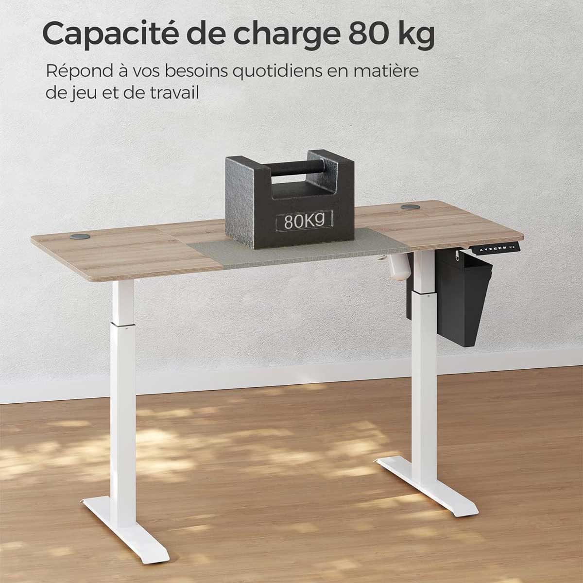 Songmics - Bureau electrique, Ordinateur de Bureau, Bureau Dordinateur, 7