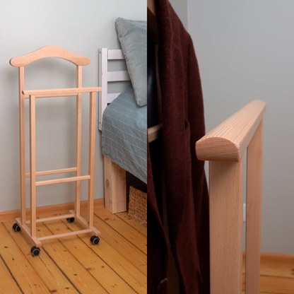 Valet de Chambre, sur Roulettes, Valet de Nuit, Porte-Vêtements, Valet Vetement, ARIT ATRI, 2