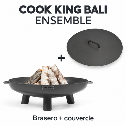 Cook King BALI — ensemble brasero et couvercle inclus