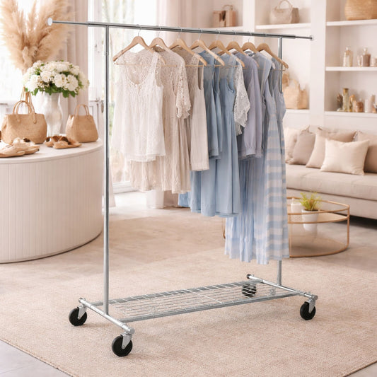 portant à vêtements, portant vêtement, portant à roulettes, penderie mobile, Tatkraft Duncan, portant vêtement acheter