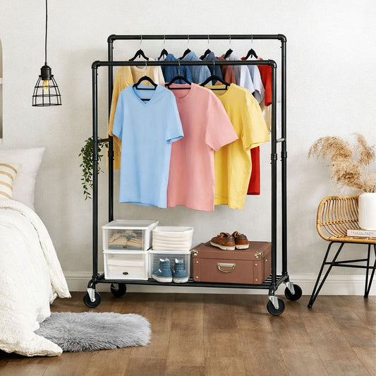 portant à vêtements, portant vêtement, portant à roulettes, penderie mobile, Tatkraft Pantera, portant vêtement acheter