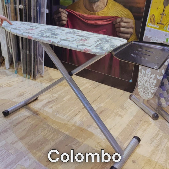 table a repasser, table à repasser, planche a repasser, XL Planche a repasser (130x44 cm), video