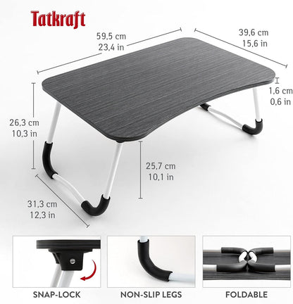 Plateau de Lit, support ordinateur, Plateau de lit de Petit-Déjeuner, 59.5 x 39.6 cm