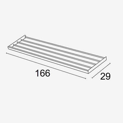 ARIT PELLIKANO étendoir à linge - étendoir à linge complémentaire de 6,5 m, combinaison avec 600 - 602 - 606 - 999, couleur blanche 