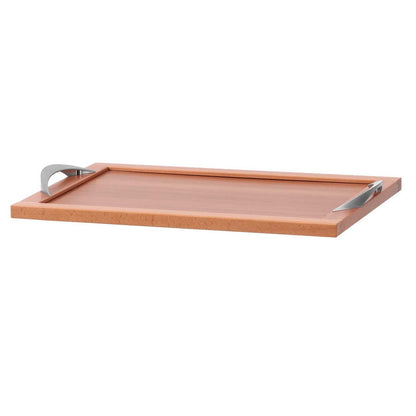 DRINK, Plateau en Bois, Plateau Rectangulaire, Desserte Bois, ciliegio, Arit, 3