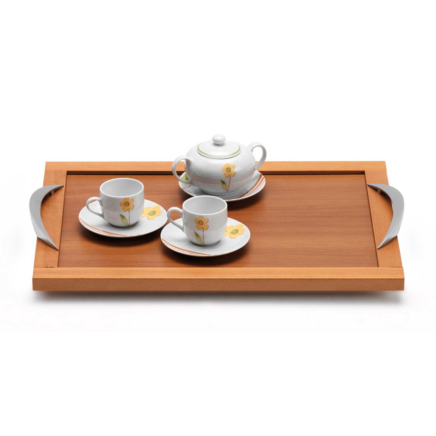 DRINK, Plateau en Bois, Plateau Rectangulaire, Desserte Bois, ciliegio, Arit, 1