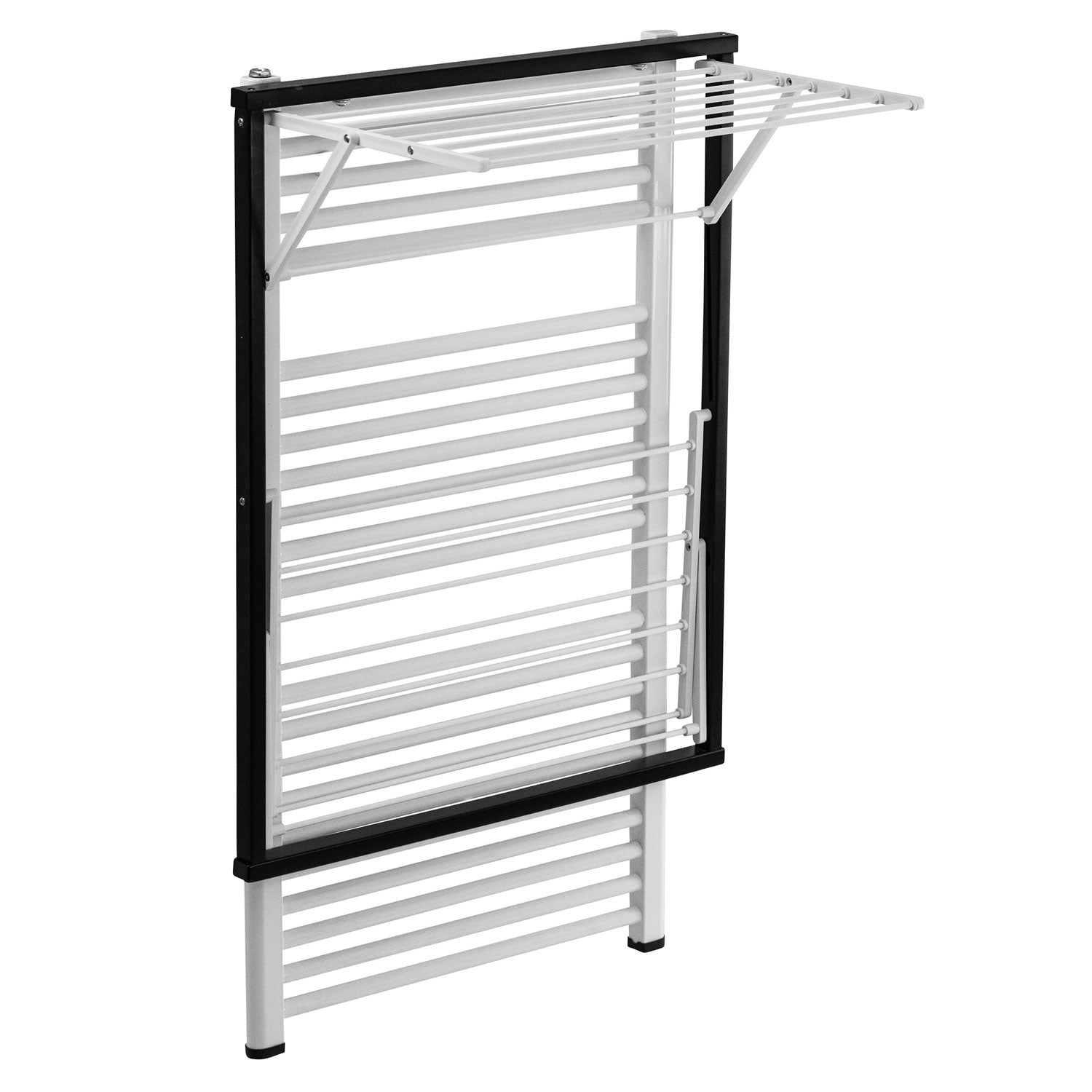 Etendoir Mural, Étendoir à linge Mural, Sechoir Mural, noir, Arit Klaus, dw