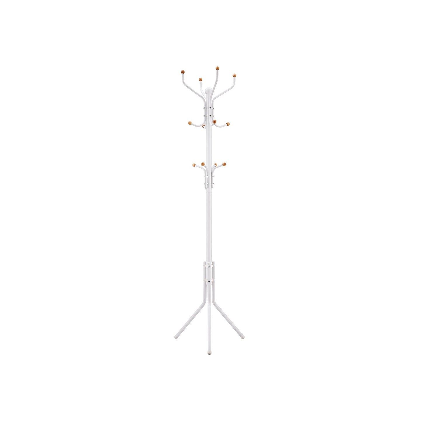 Hauteur de 182 cm Porte-Manteau sur Pied Perroquet de 3 Tubes en Fer Blanc, SONGMICS, 7