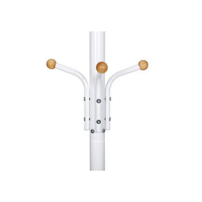 Hauteur de 182 cm Porte-Manteau sur Pied Perroquet de 3 Tubes en Fer Blanc, SONGMICS, 6