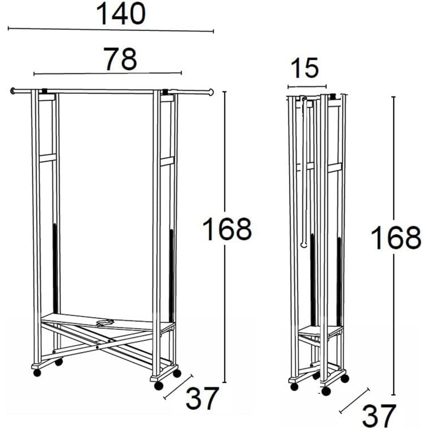 Portant Vetement Bois, Portant Bois, Portant en Bois, Porte Manteau en Bois, Portant Vêtement Bois, 17