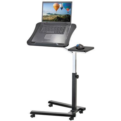Table de Lit, Table Ordinateur Portable, Table pour Ordinateur Portable, avec Roulettes, Table réglable, Tatkraft Joy, 5