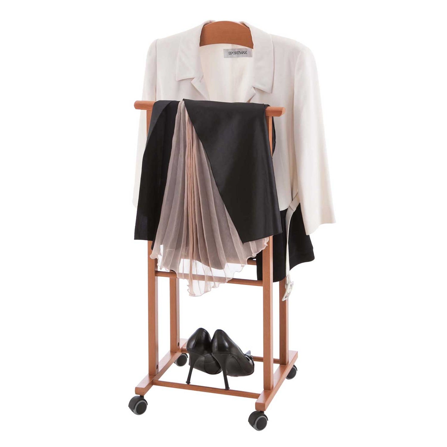 Valet de Chambre, sur Roulettes, Valet de Nuit, Porte-Vêtements, Valet Vetement, ARIT ATRI, 7